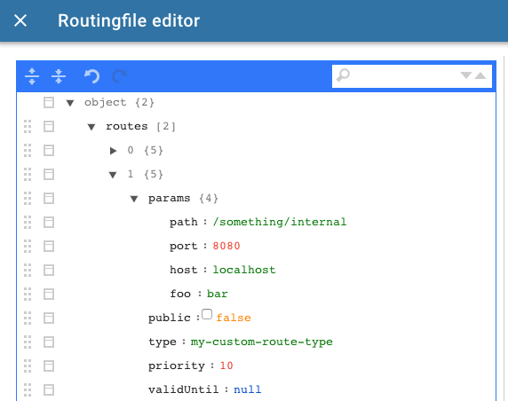 routing private route
