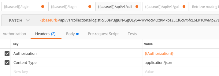 third party postman headers