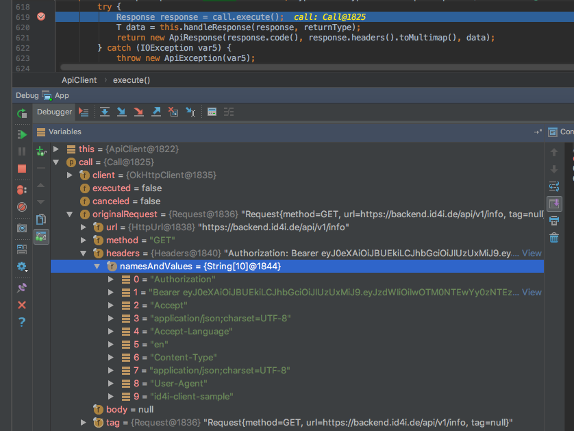 toubleshooting requests java 1